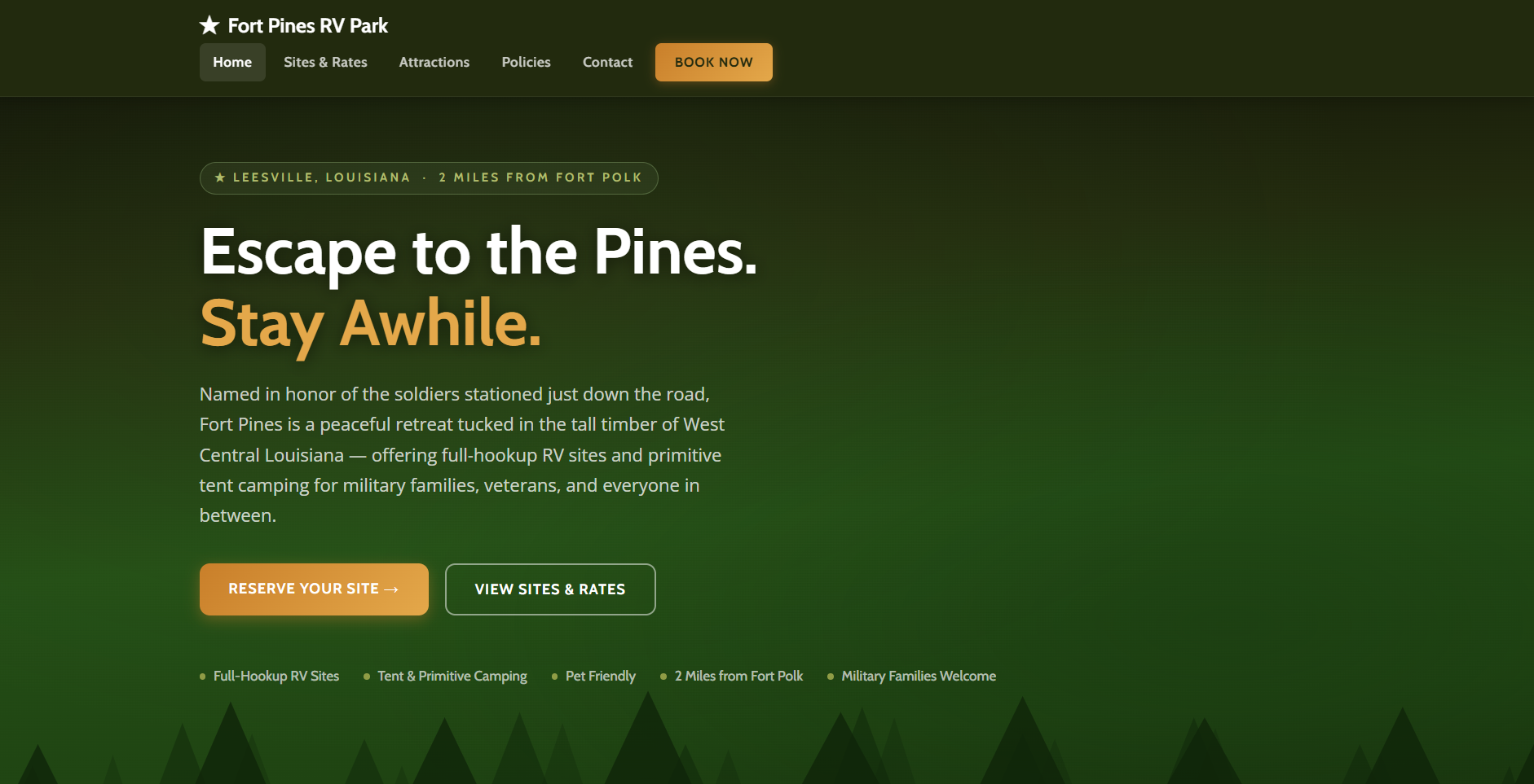 Fort Pines RV Park